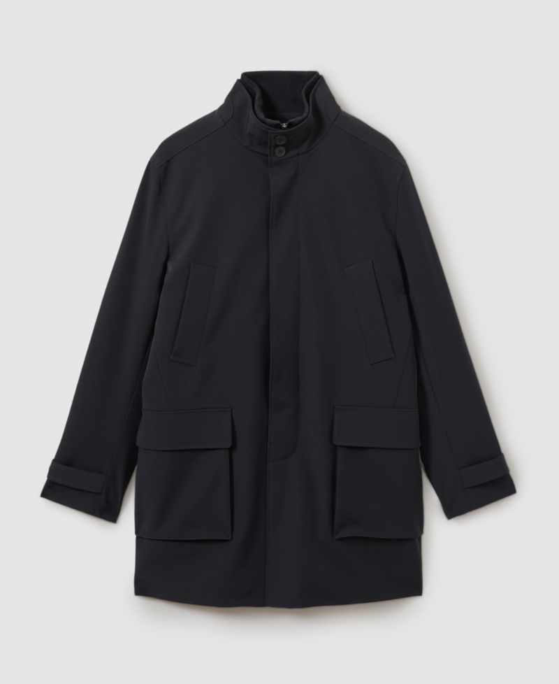Men's Player Hybrid Removable-Gilet Overcoat