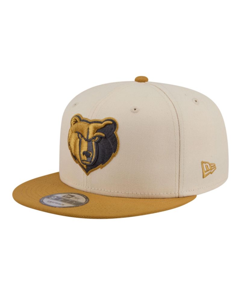 Men's Cream/Tan Memphis Grizzlies Two-Tone Color Pack 9FIFTY Snapback Hat