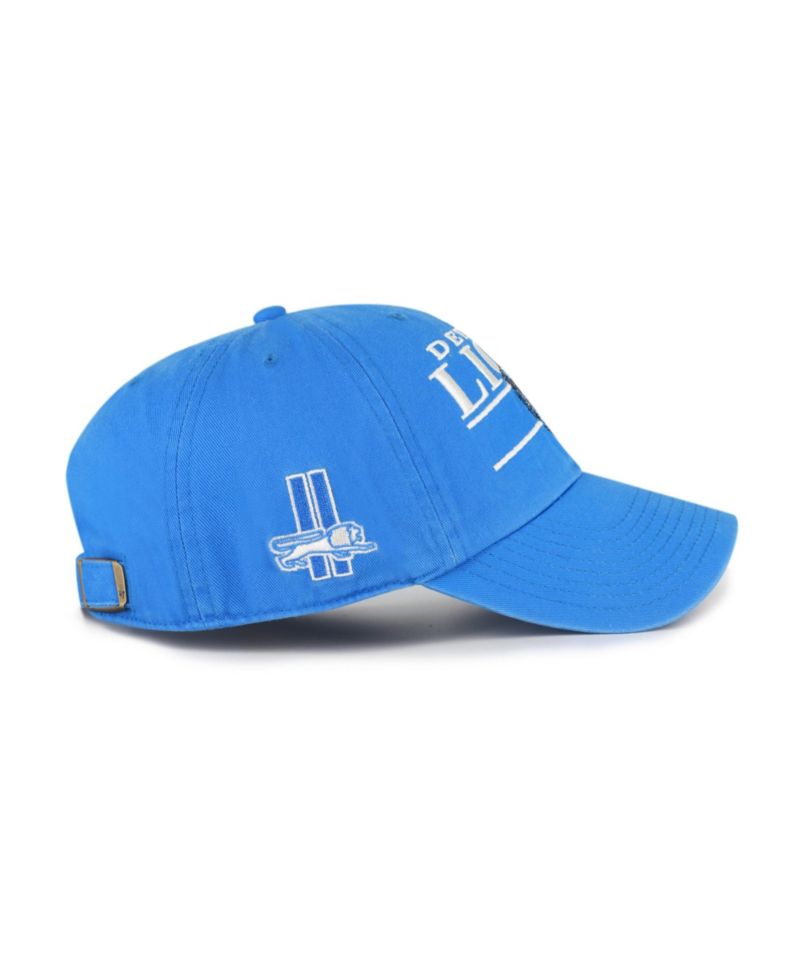 Detroit Lions Throwback Graphic Clean Up Hat