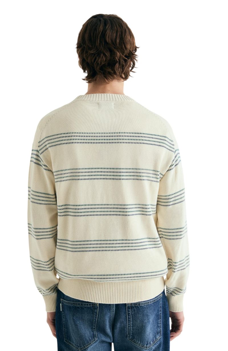 Women's Retro Striped Sweater
