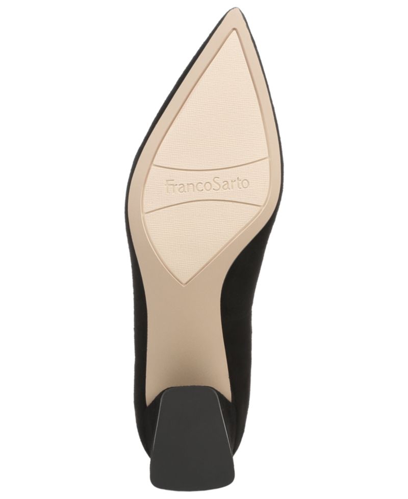 Women's Racer Pump Bow Pointed Toe Pumps