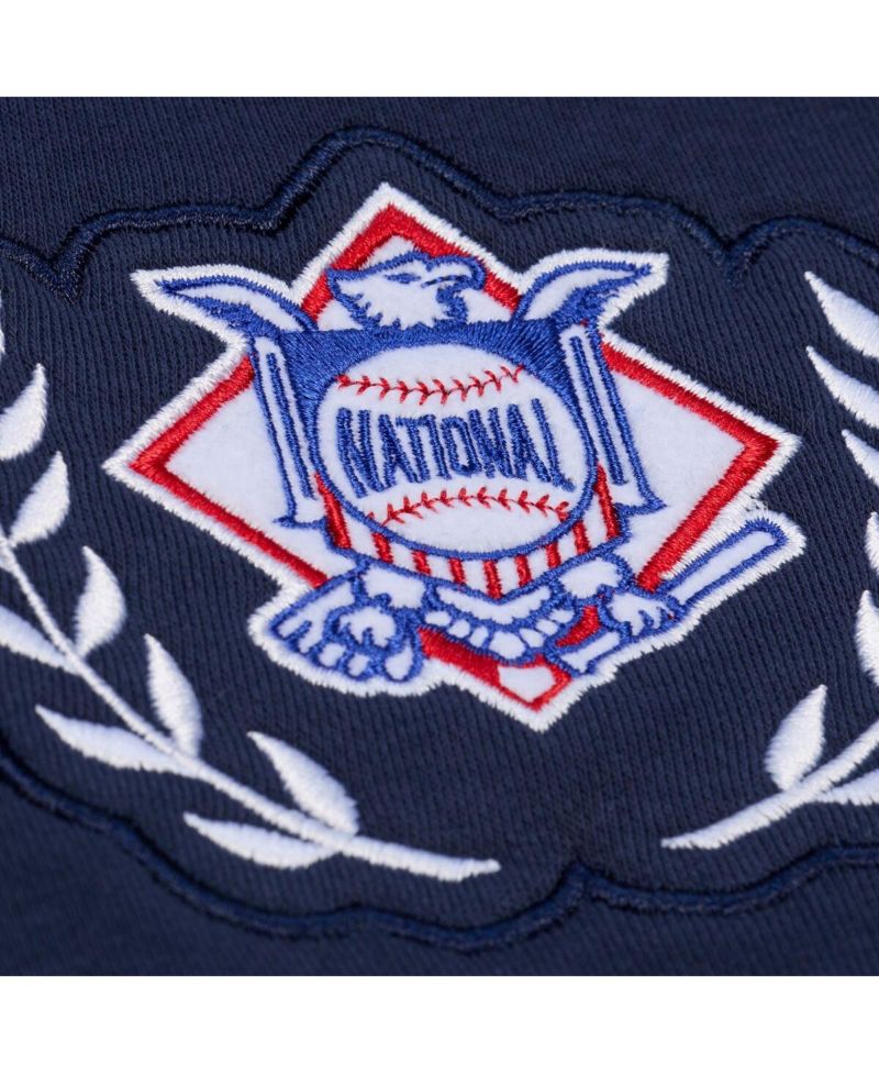 Women's Navy Atlanta Braves Pep Rally Sweatshirt