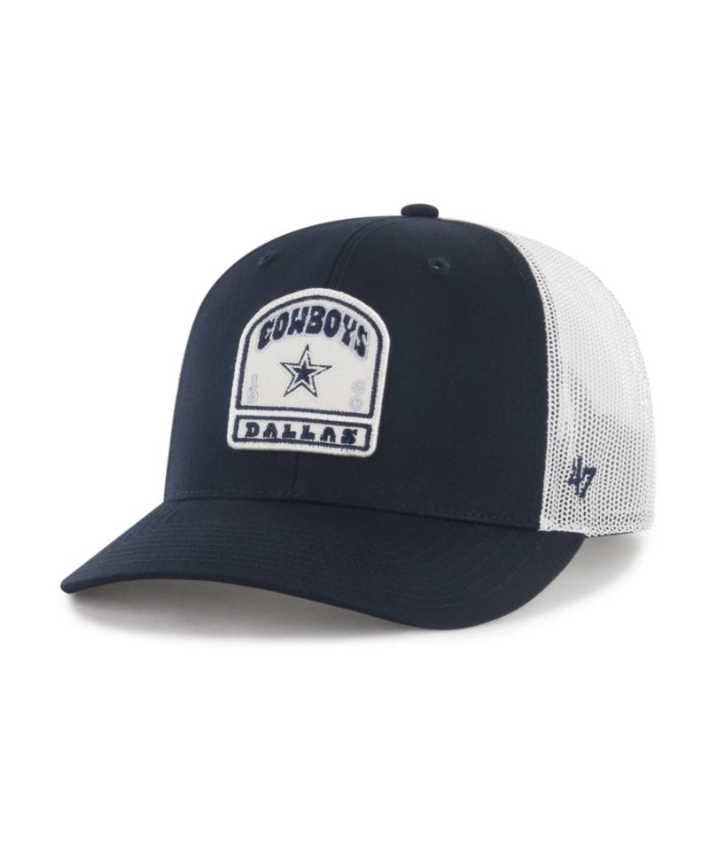 Men's '47 Navy Dallas Cowboys Headstone Adjustable Trucker Hat