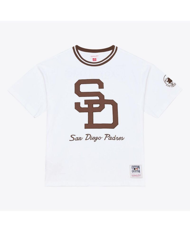 Men's White San Diego Padres Cooperstown Collection Arctic T-Shirt