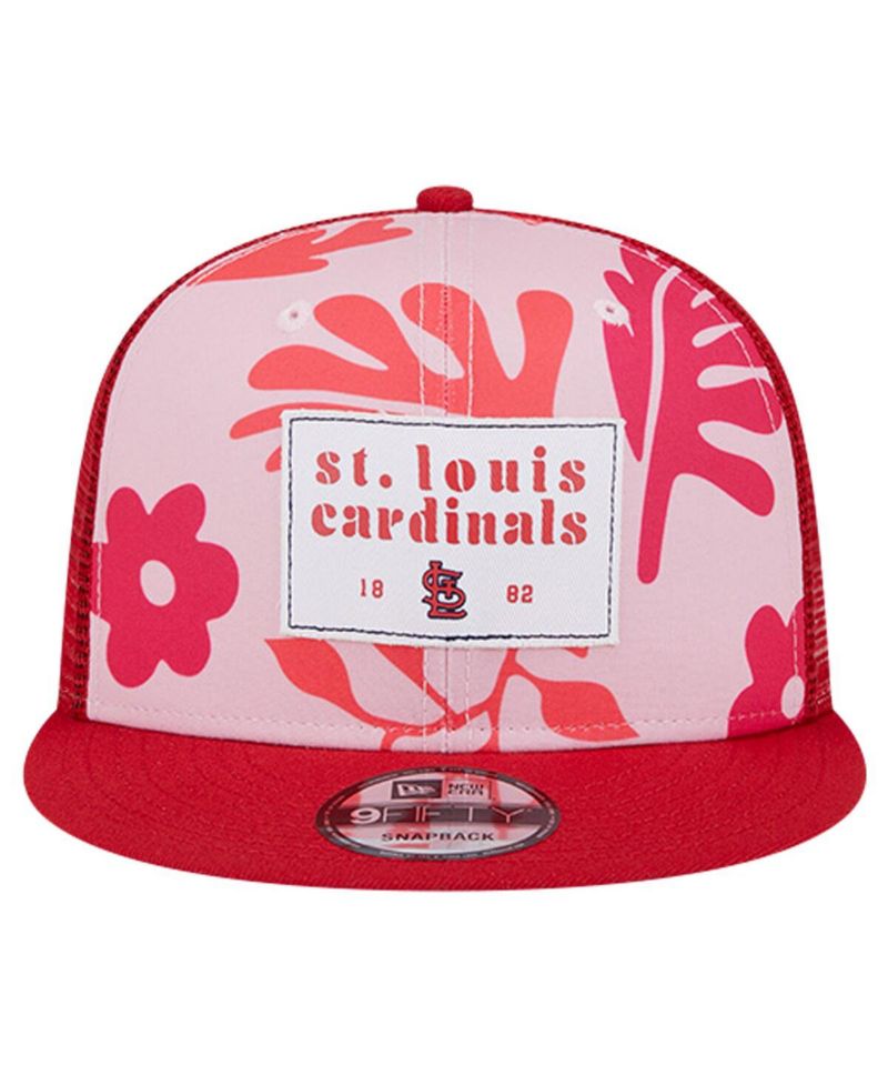 Men's Red St. Louis Cardinals Bikini Bottom Trucker 9FIFTY Snapback Hat