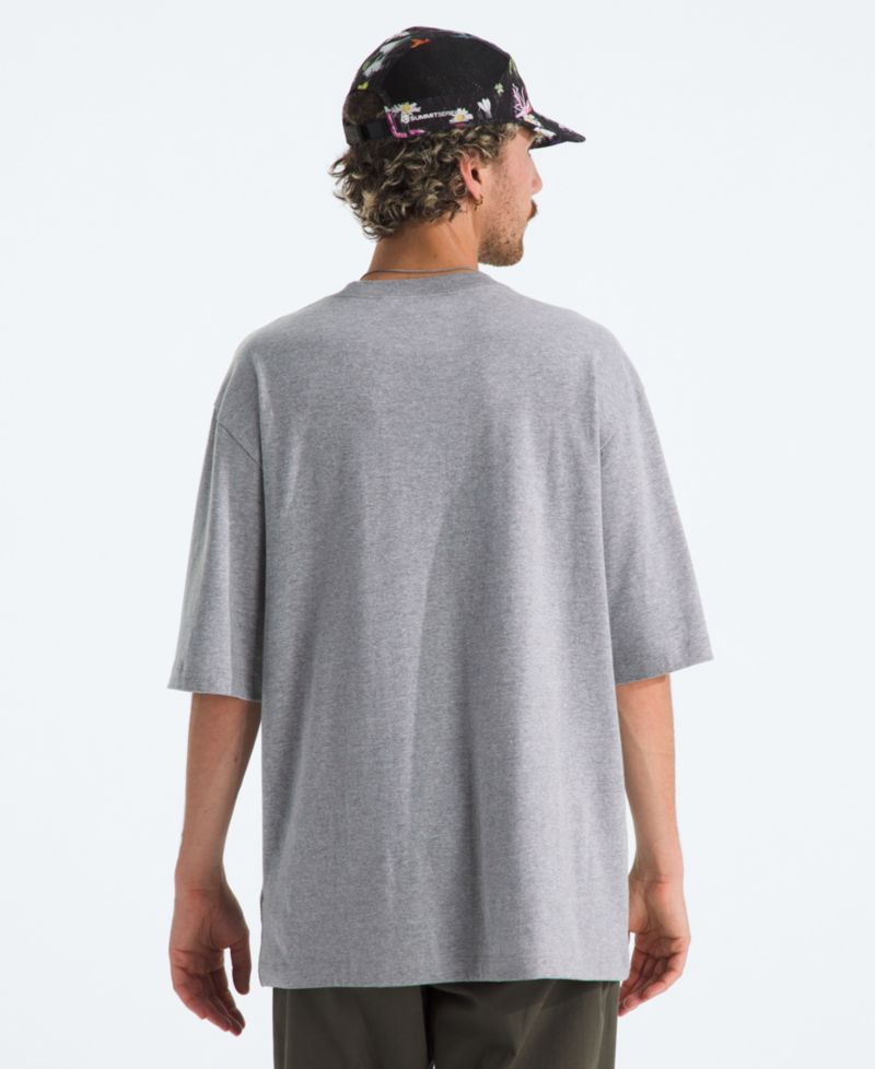 Men's Essential Simple Dome Oversized Short-Sleeve T-Shirt