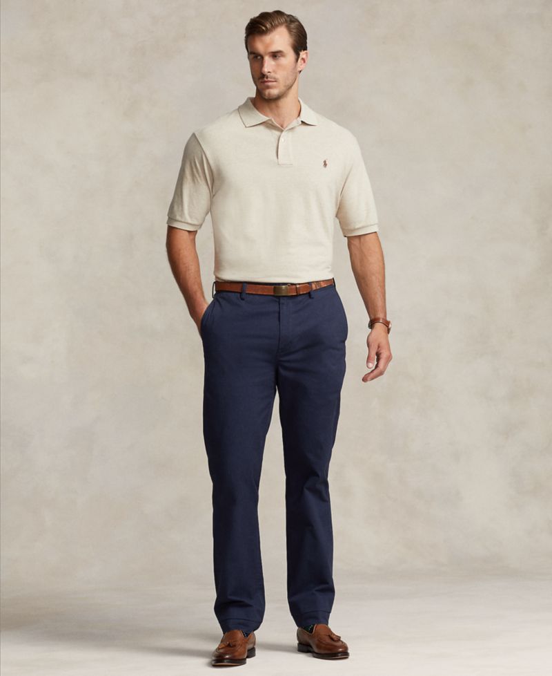 Men's Big & Tall The Iconic Mesh Polo Shirt