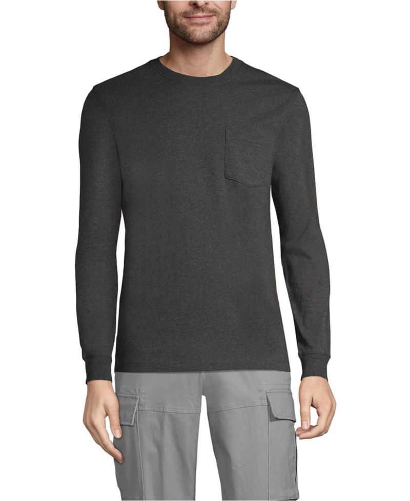 Men's Super-T Long Sleeve T-Shirt with Pocket