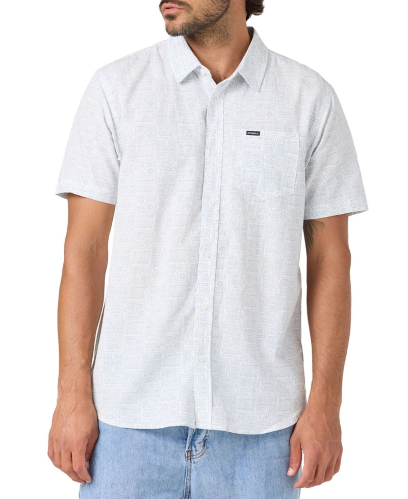 Men's Oasis Standard Print Woven Shirt
