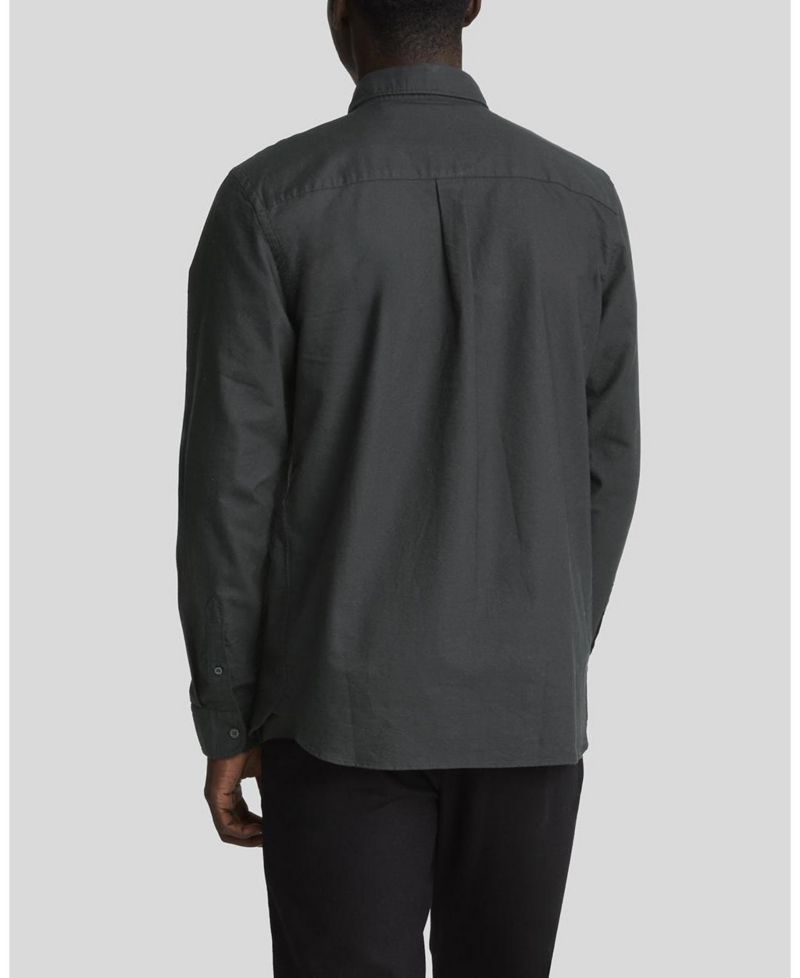 Men's Tonal Eagle Plain Oxford Shirt