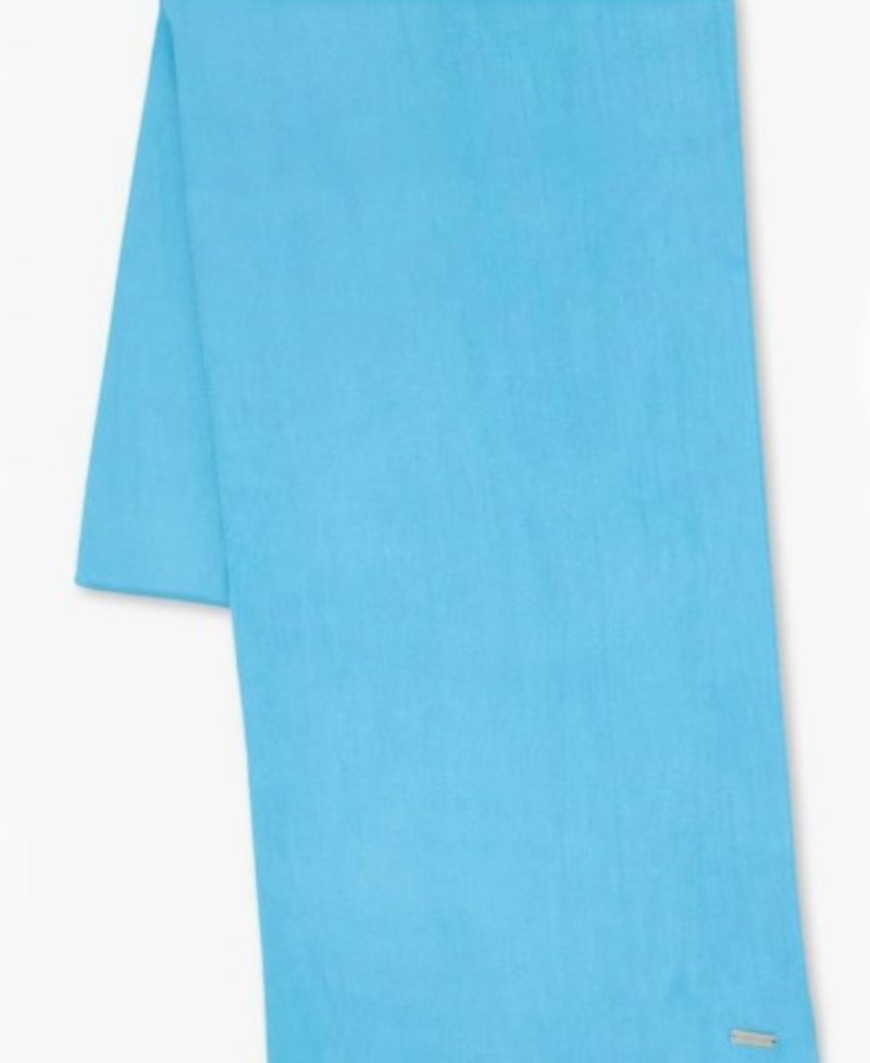 Women's Solid Satin-Feel Pashmina Scarf