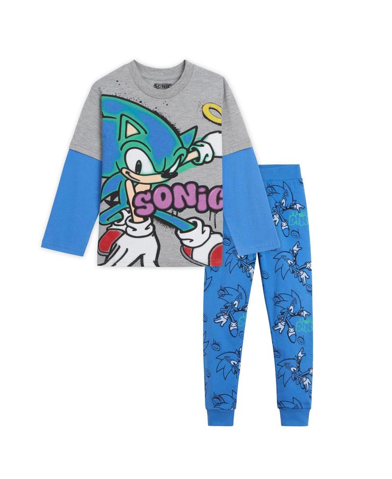 Little Boys Boys'(4-20) 2-Piece Tee and Fleece Pants Set