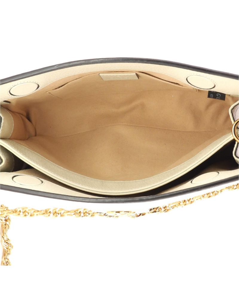 Small Ophidia Chain Shoulder Bag Leather