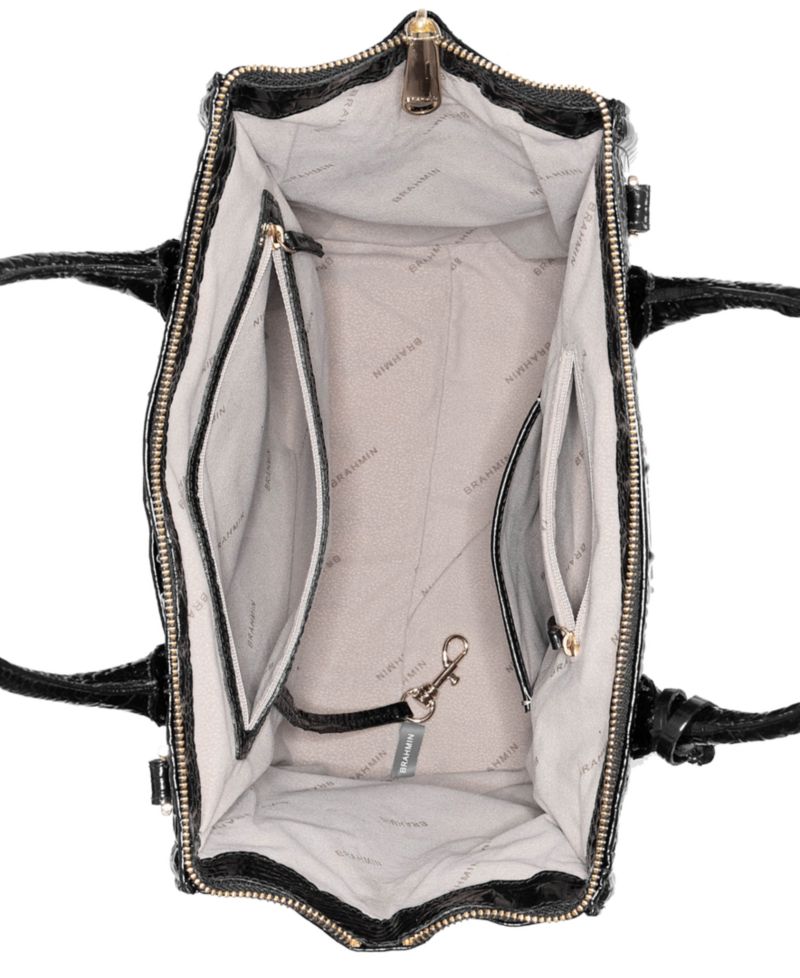 Caroline Melbourne Medium Leather Satchel Bag