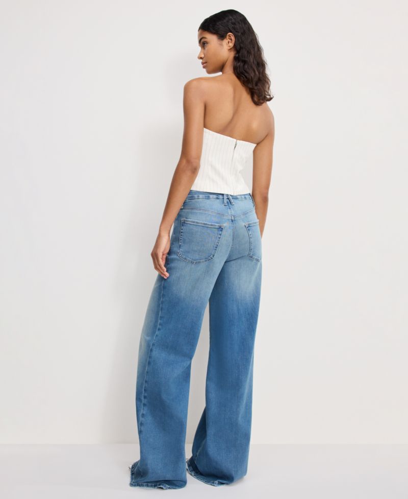 Women's Wide-Leg High-Rise Jeans