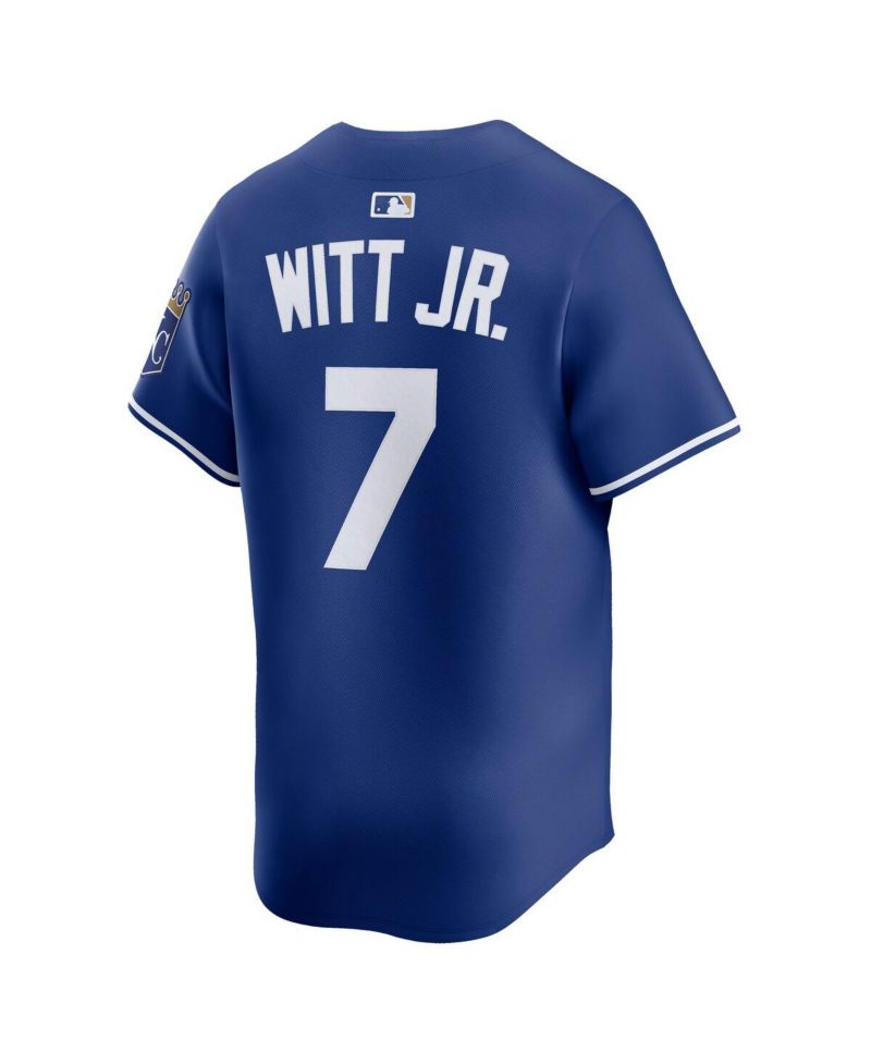 Men's Bobby Witt Jr. Royal Kansas City Royals Alternate 2 Limited Player Jersey