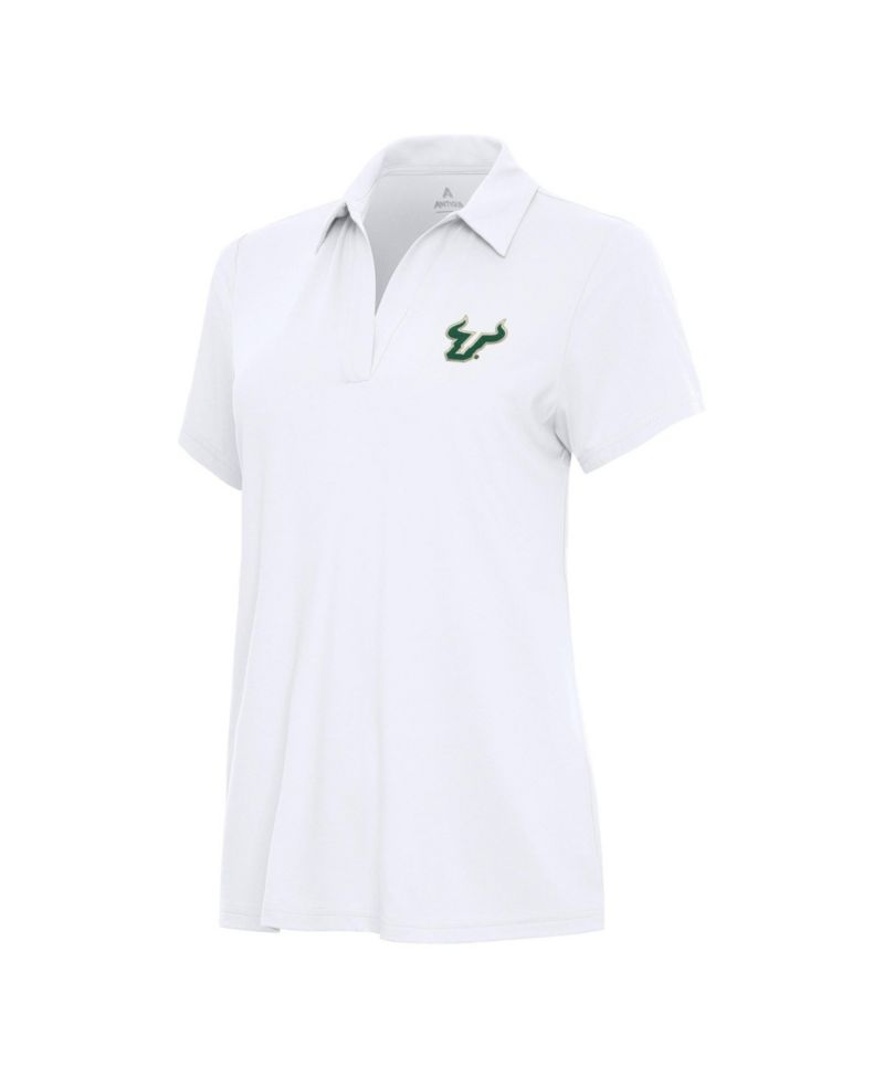 Women's White South Florida Bulls Era Polo Shirt