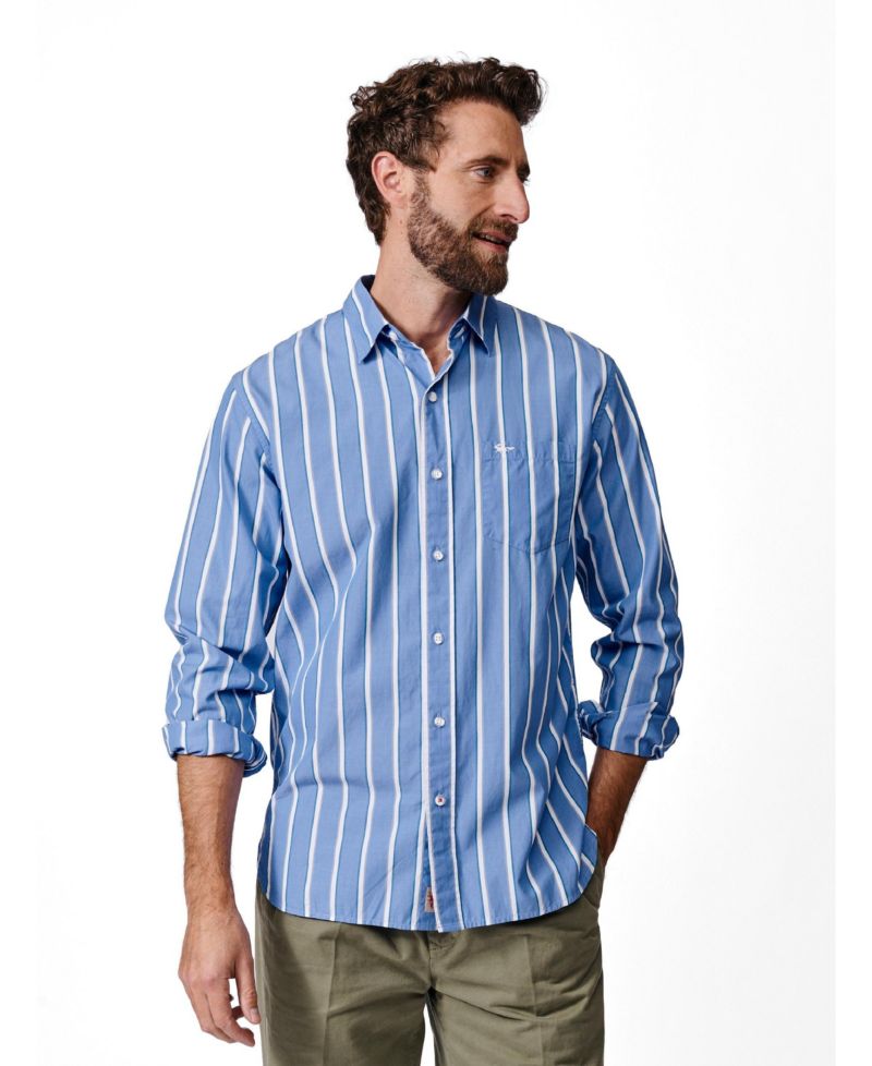 Men's Gladstone Poplin Button-Down Shirt