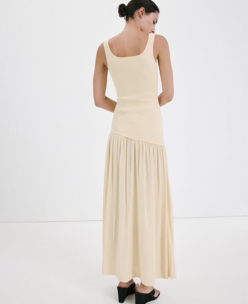 Women's Asymmetrical-Cut Knit Dress