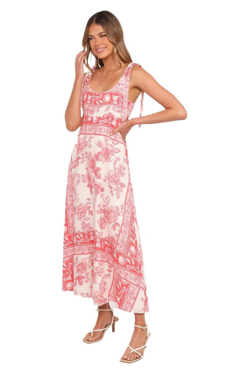 Women's Valara Tie Shoulder Maxi Dress