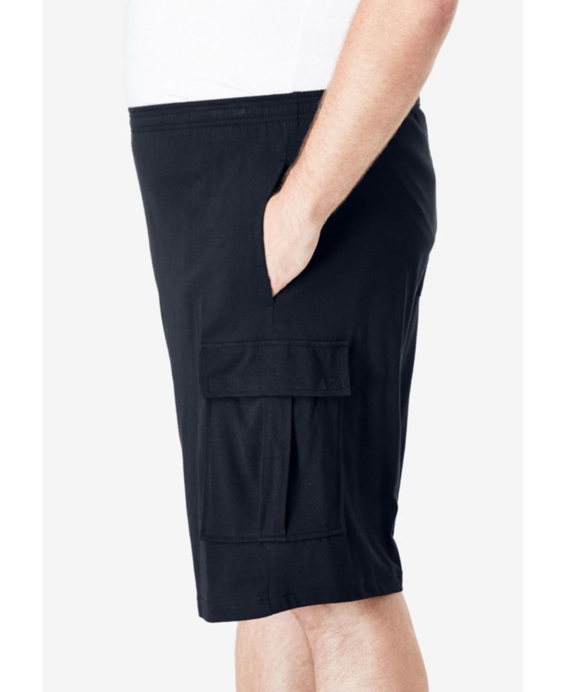 Men's Lightweight Jersey Cargo Shorts