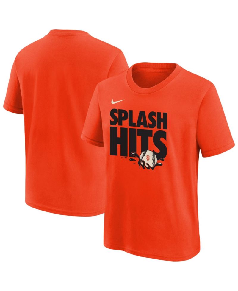 Big Boys and Girls Orange San Francisco Giants Hometown Collection T-Shirt