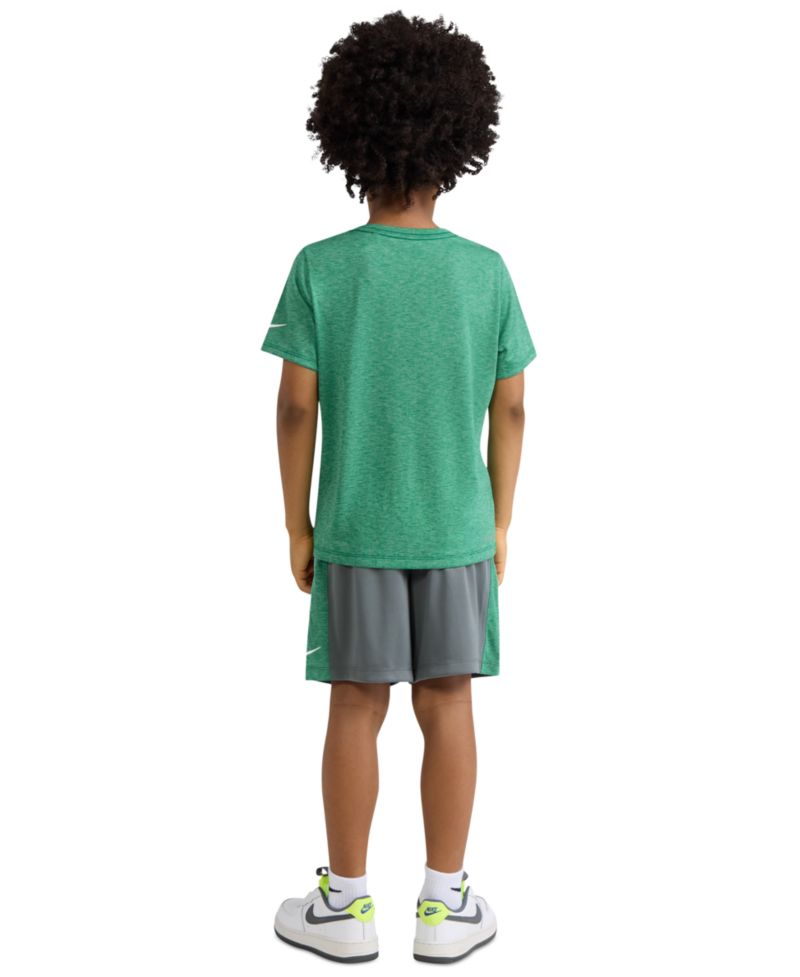 Boys' 2T-7 Short-Sleeve T-Shirt and Shorts, 2-Piece Set
