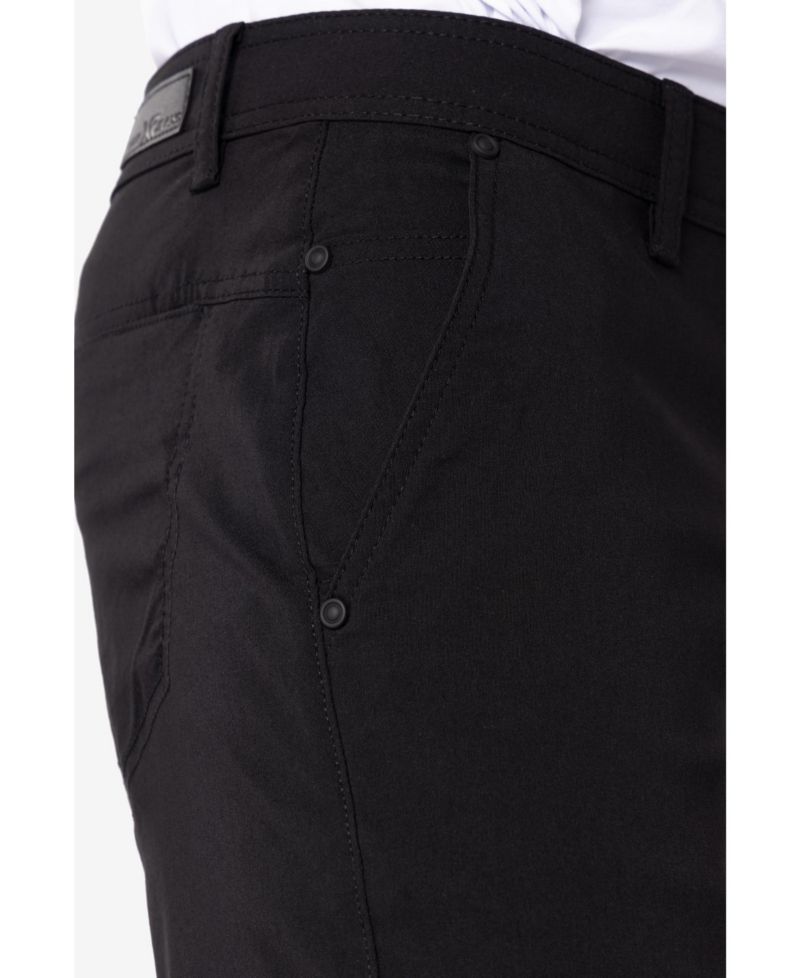 Men's Trouser Slit Patch Pocket Nylon Pants