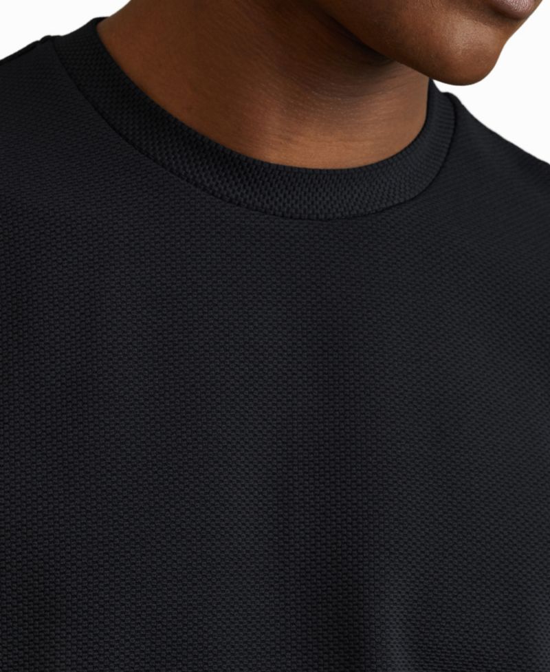 Men's Wick Textured Crew-Neck T-Shirt
