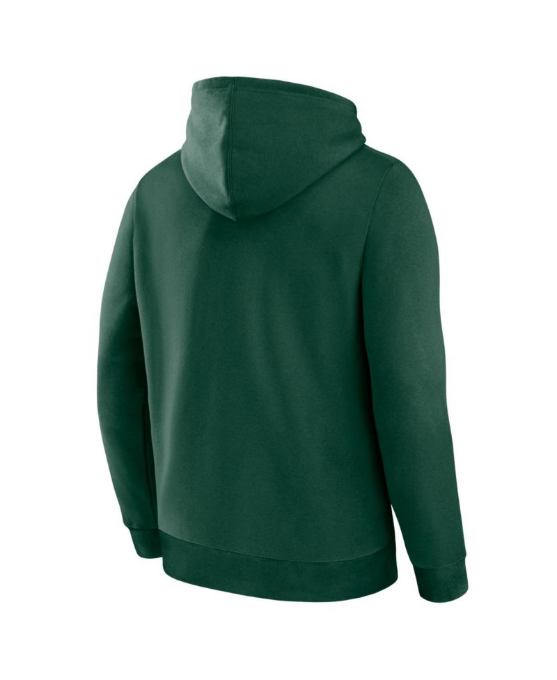 Men's Green Athletics Primary Logo Legacy Hoodie