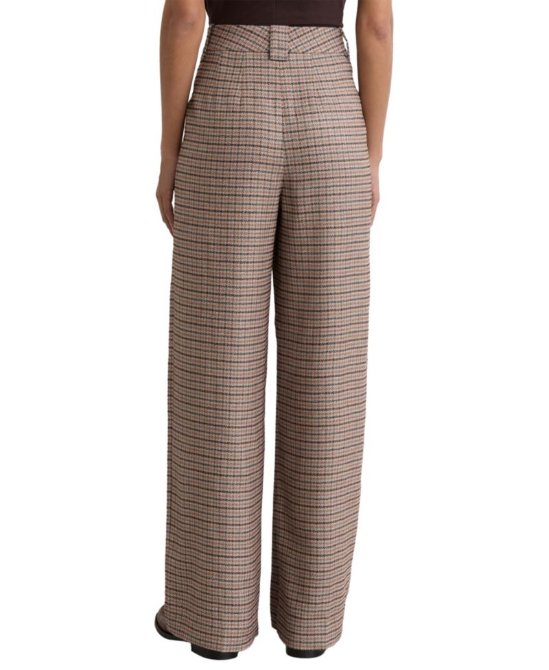 Women's River Wide-Leg Pleated Trousers
