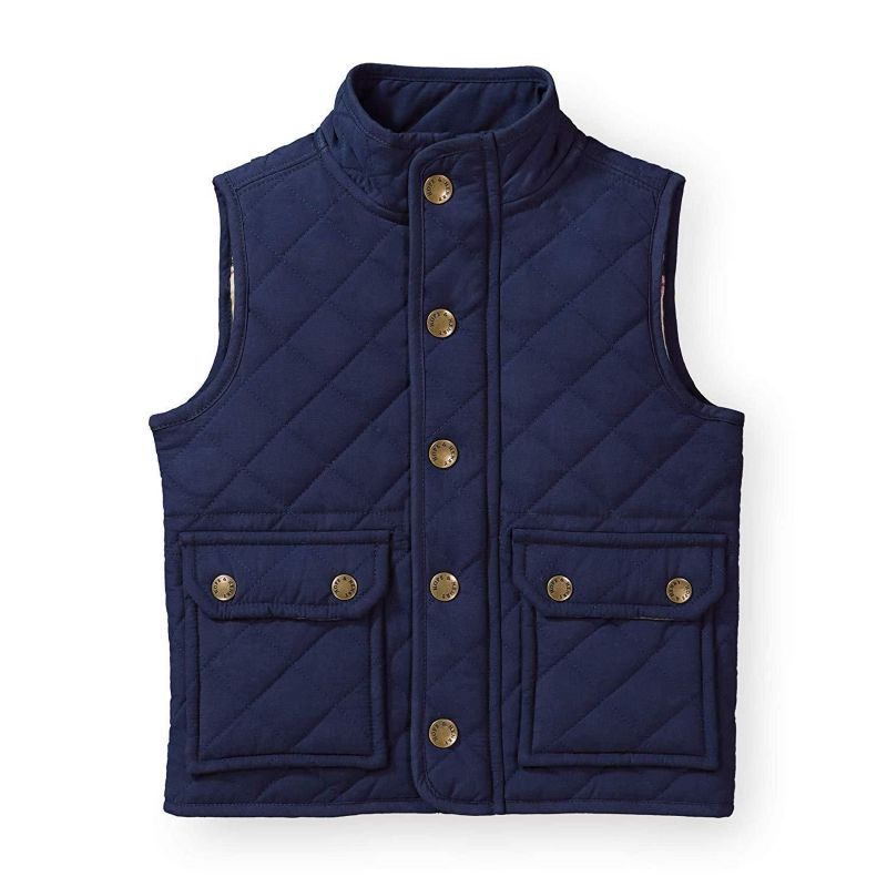 Hope and Henry Boys' Quilted Field Vest, Kids