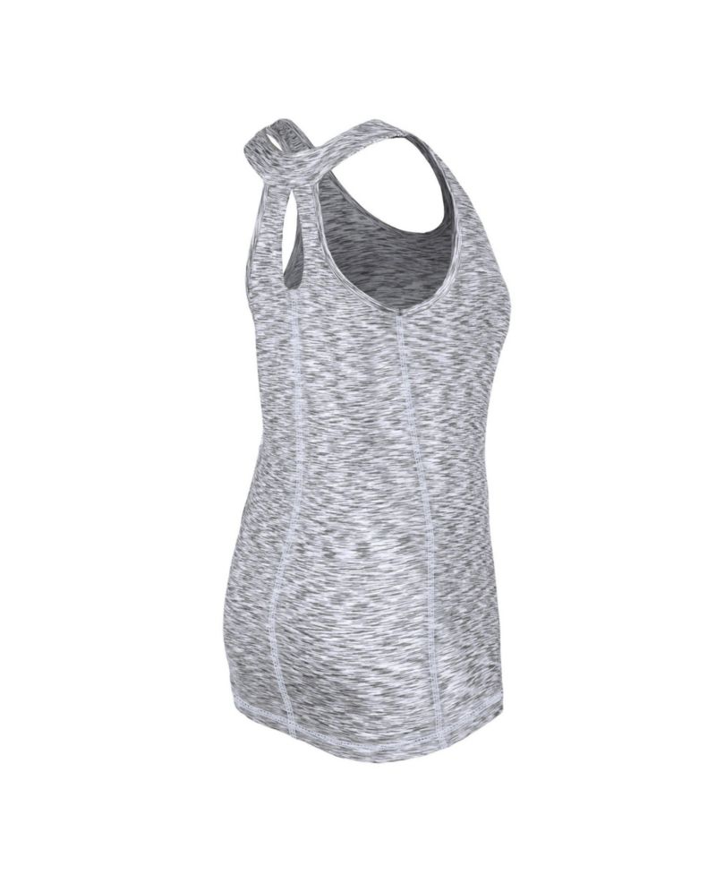 Women's Chicago White Sox Space-Dye Keyhole Back Tank Top