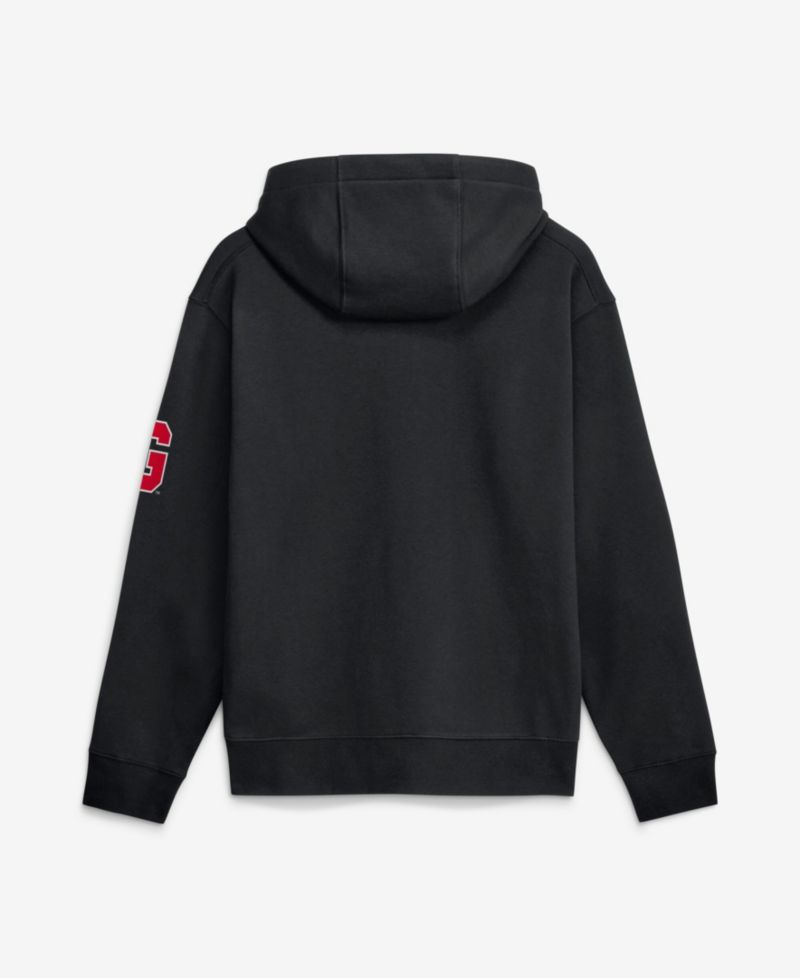 Men's Black Georgia Bulldogs 2026 Sideline Club Fleece Hoodie