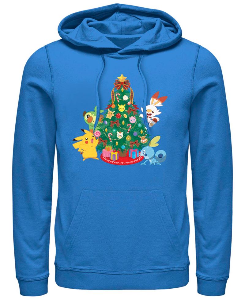 Men's Tree Crew Fleece Pullover Hoodie