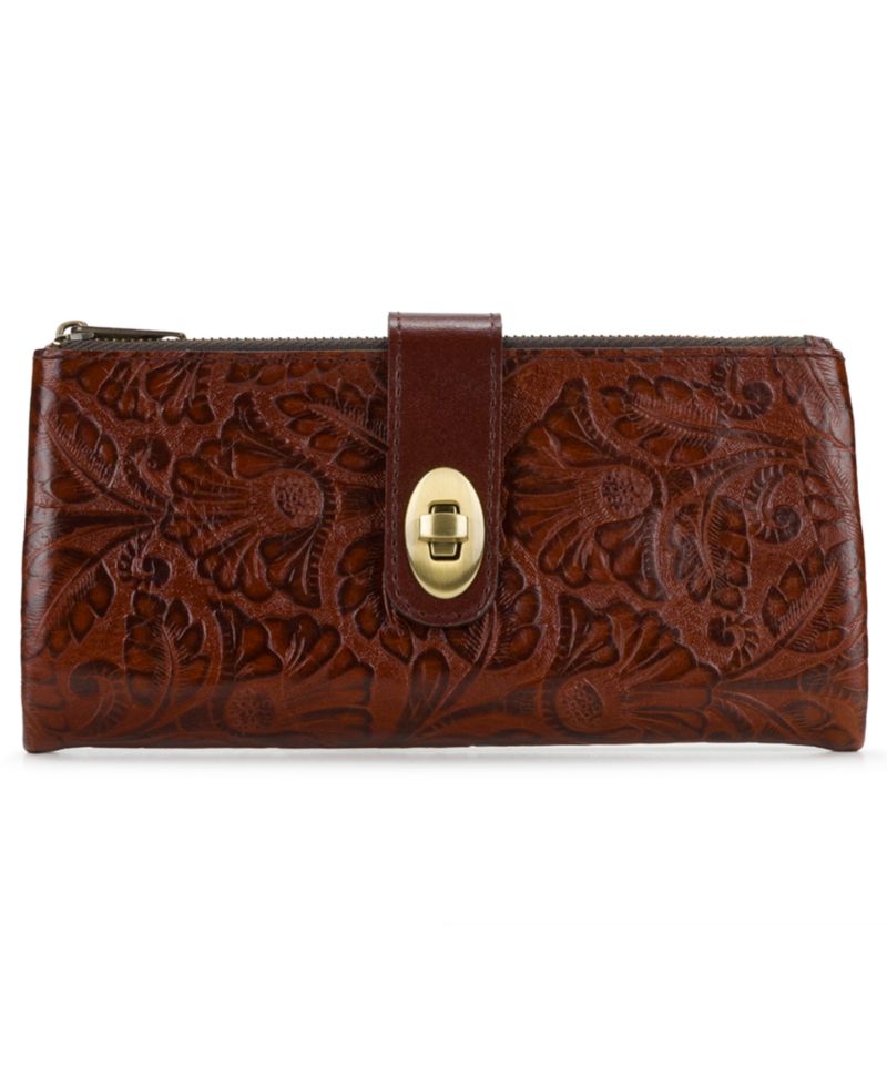 Annesley Leather Wristlet
