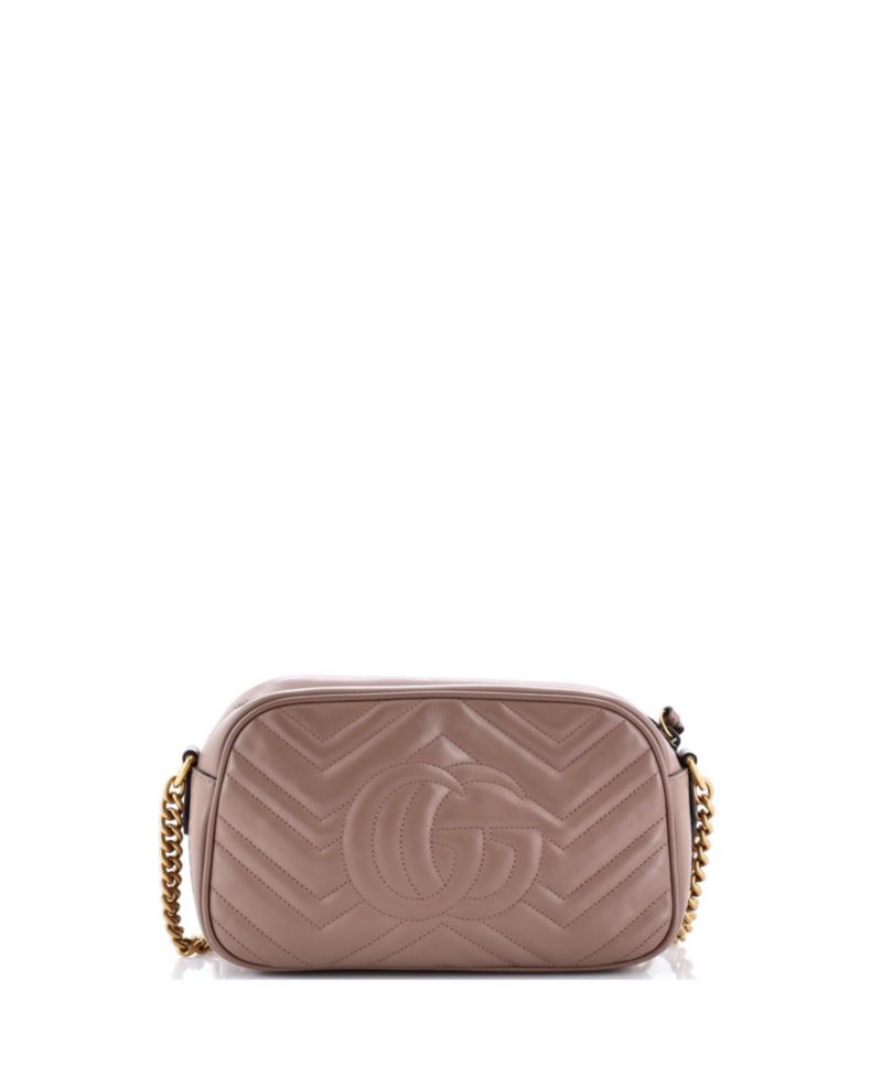 Small GG Marmont Shoulder Bag Matelasse Leather