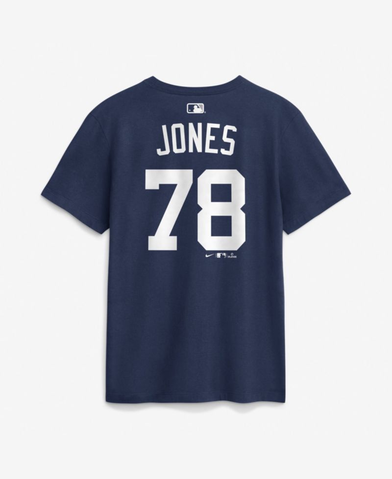 Men's Spencer Jones Navy New York Yankees Home Name & Number T-Shirt