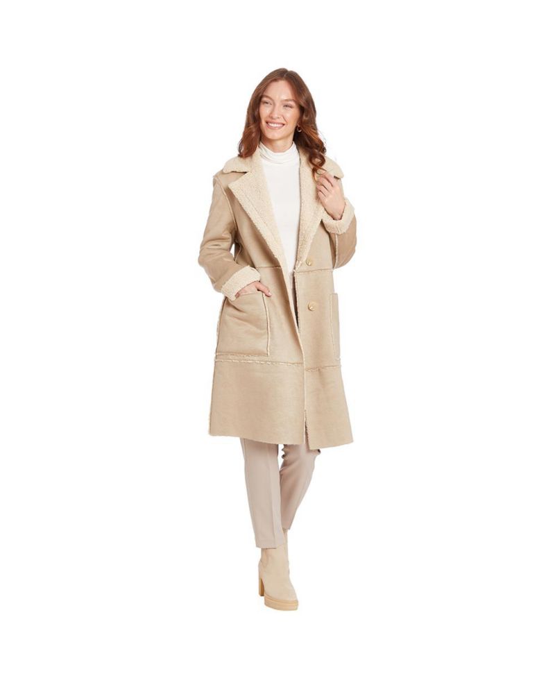 Women's Lily Faux Shearling Coat