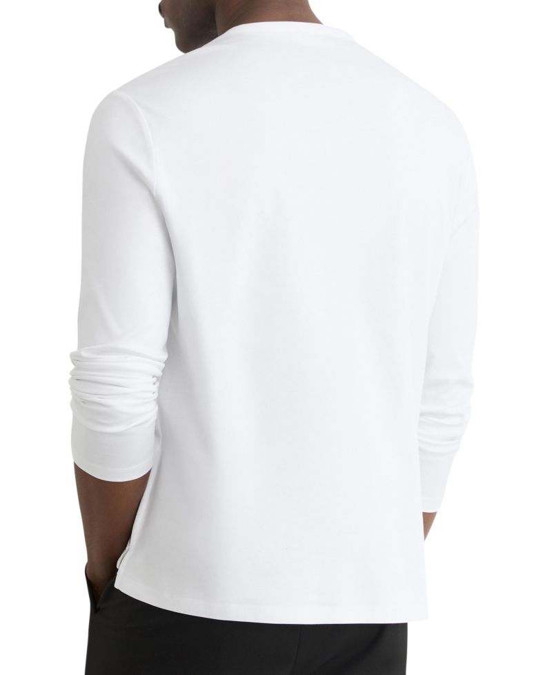 Men's Cameron Airwater-Cotton Henley T-Shirt