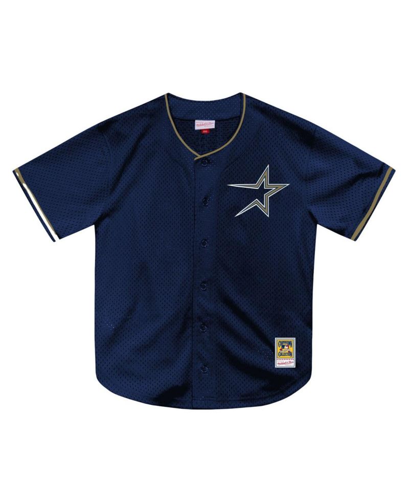 Men's Billy Wagner Navy Houston Astros Authentic Batting Practice Jersey