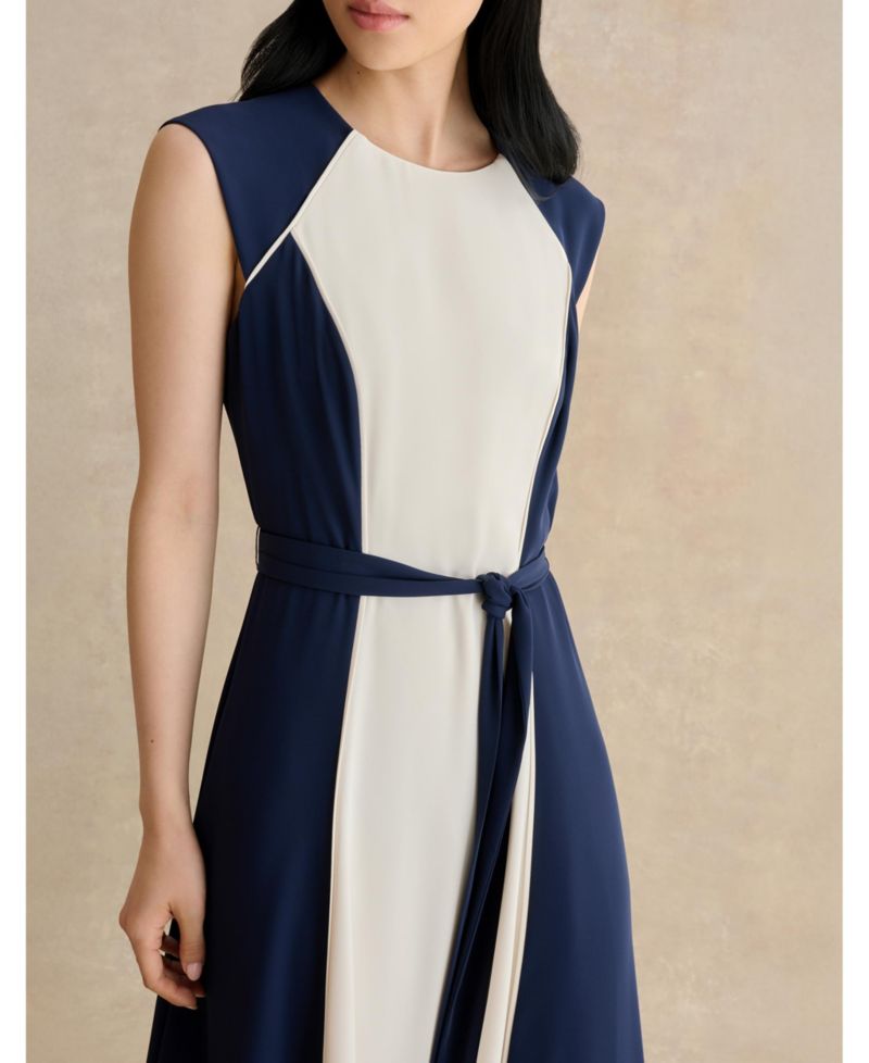 Women's Andrea Colour Block Midi Dress