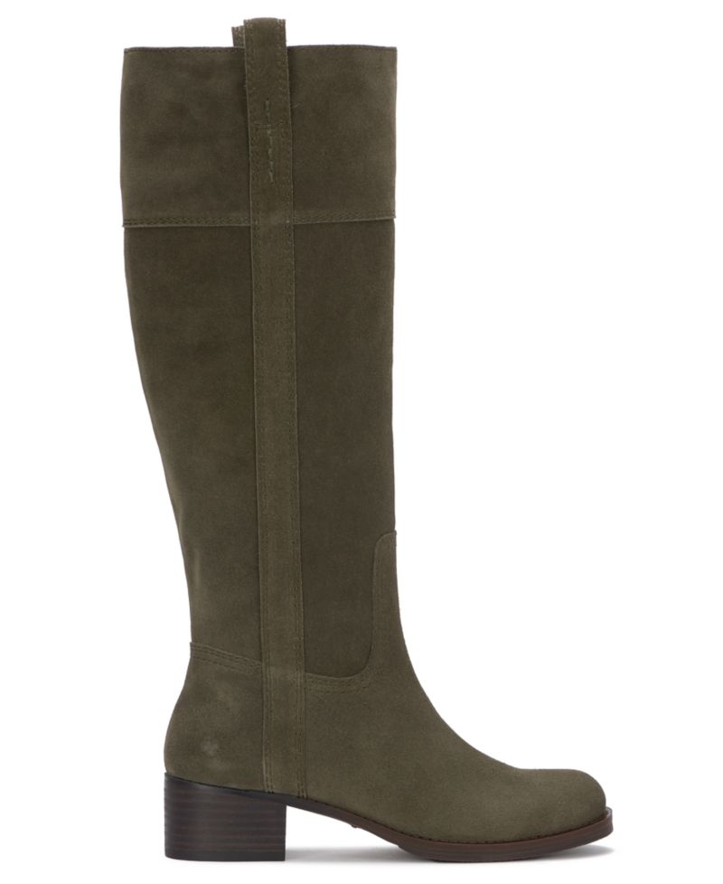 Women's Hybiscus Knee High Riding Boots