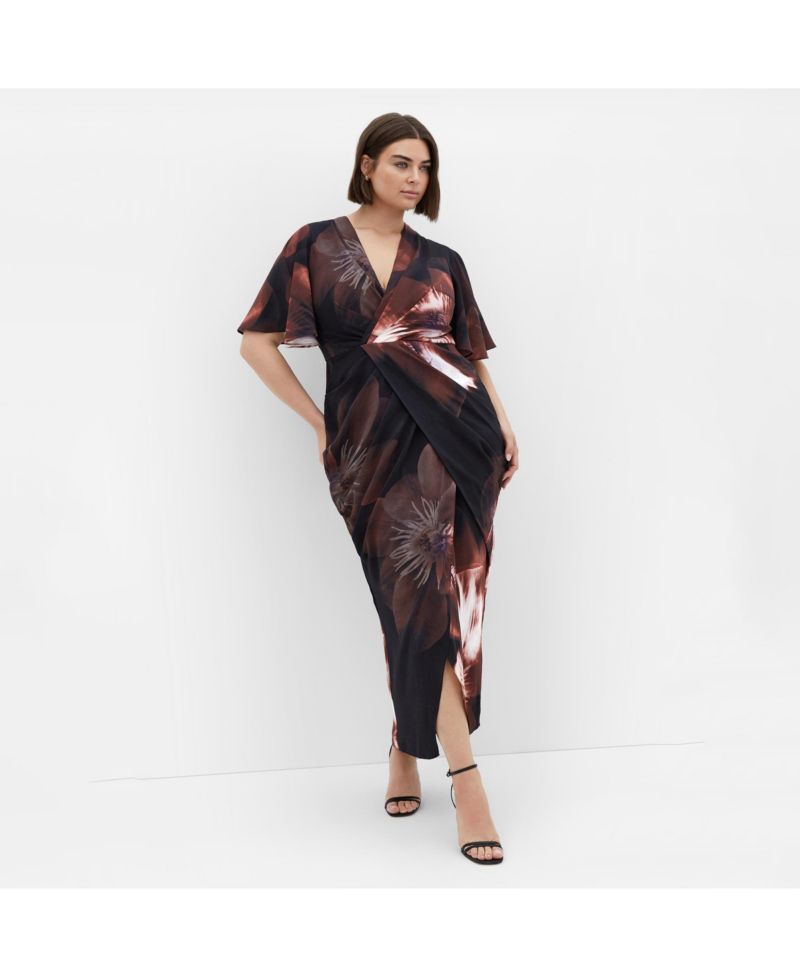 Women's Braelynn Bloom Print Maxi Dress