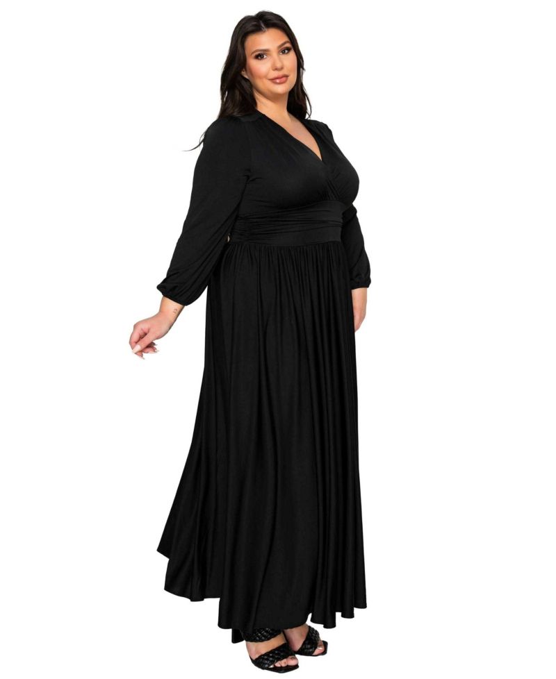 Plus Size Solene Empire Waist Dress