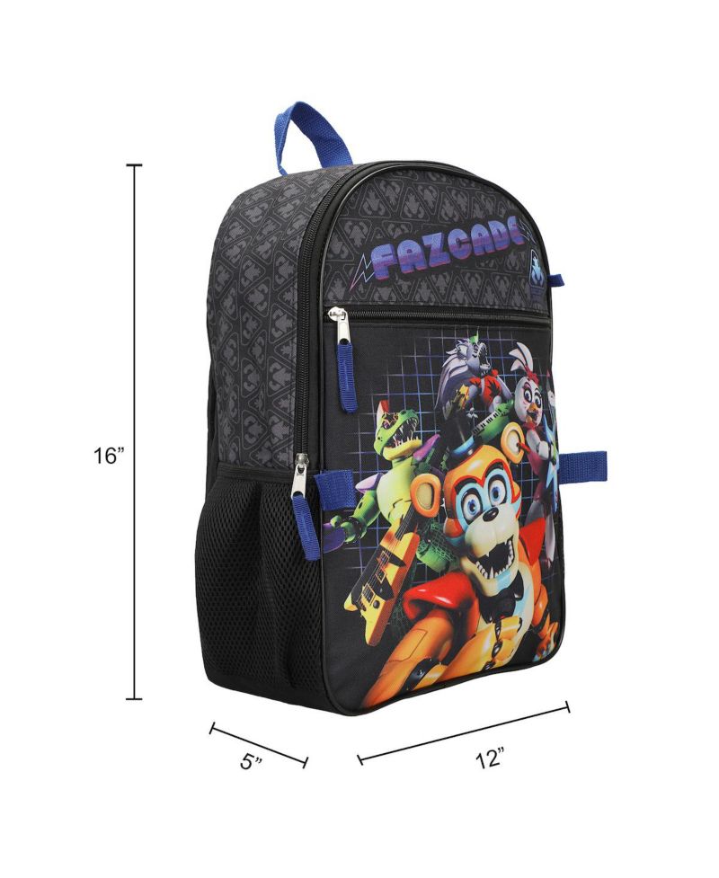 Security Breach Fazcade Youth 5-Piece Backpack Set