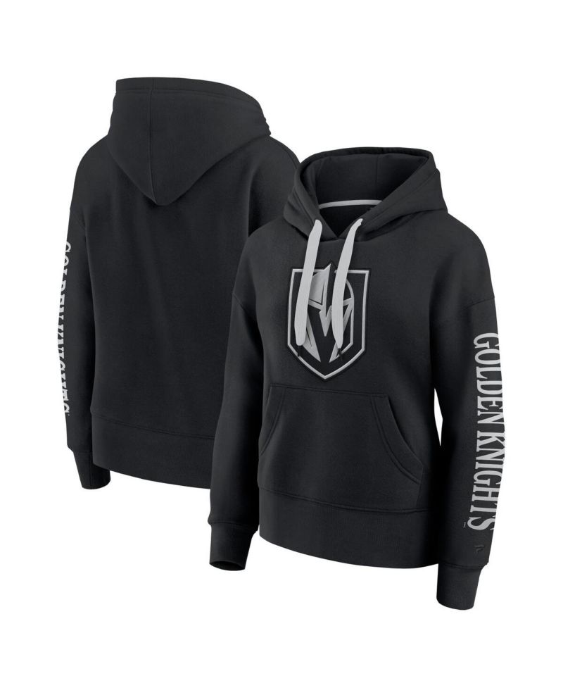 Women's Black Vegas Golden Knights Elements Next Pullover Hoodie