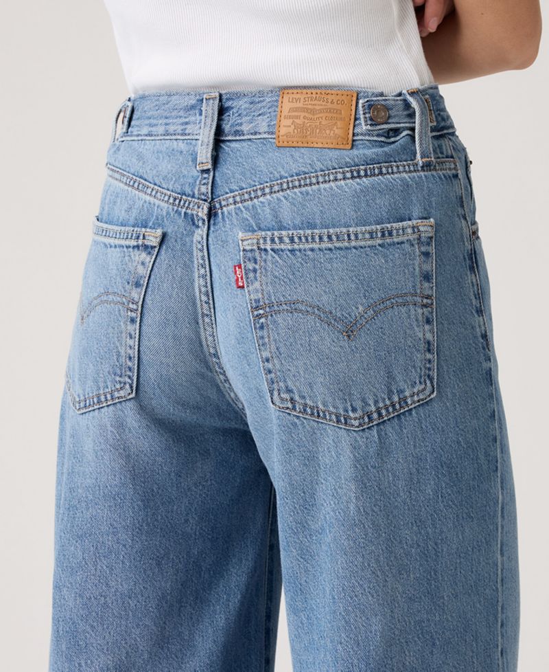Premium Women's Cinch High-Rise Wide-Leg Jeans