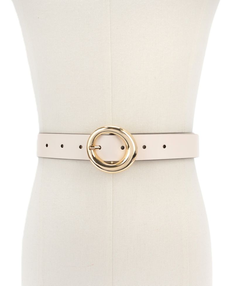 Women's Round Molten Buckle Belt