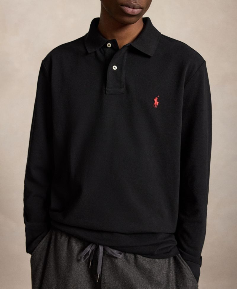 Men's Classic-Fit Mesh Polo Shirt
